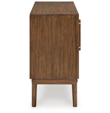 Lyncott Brown Dining Server by Ashley at Eve Furniture