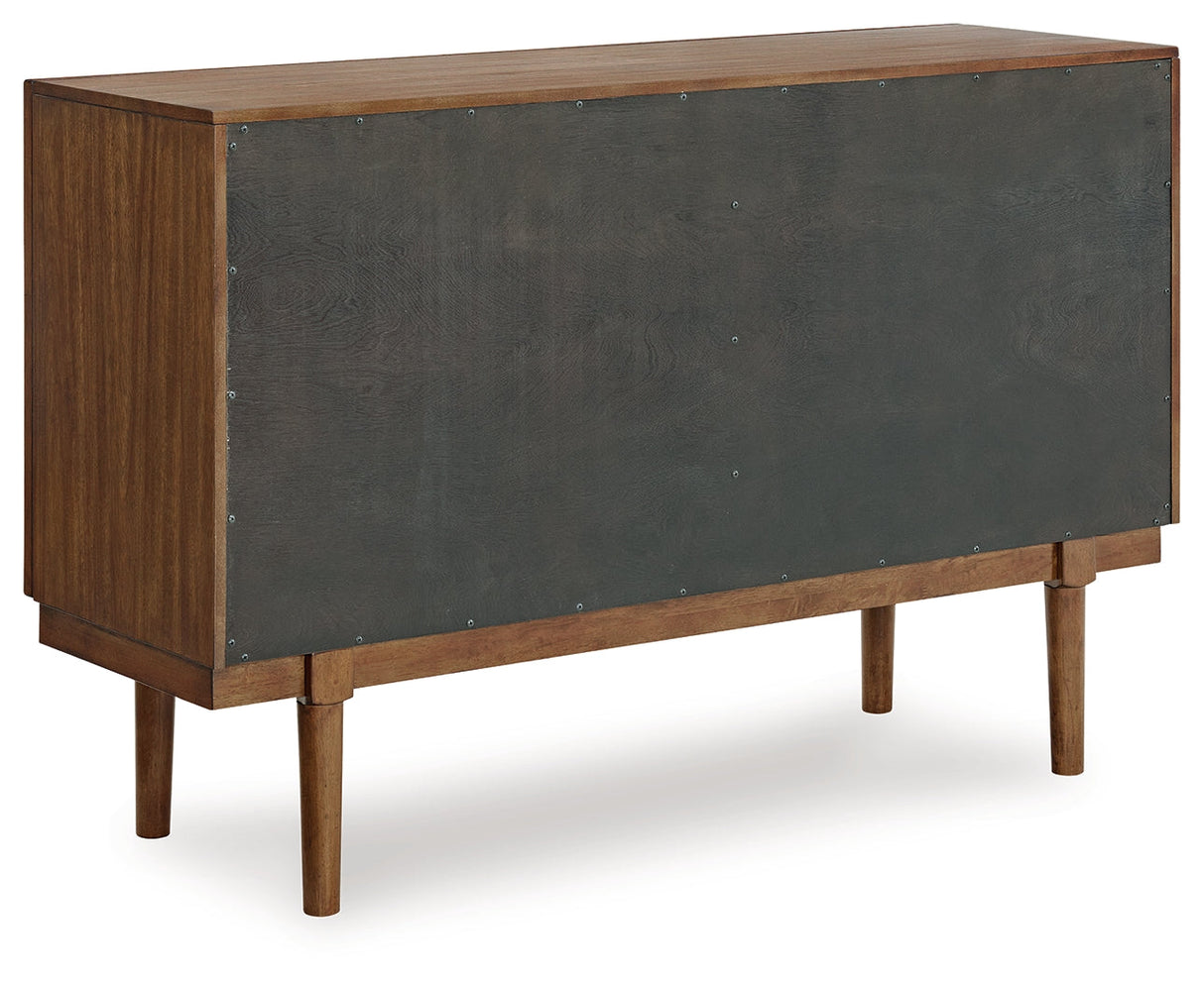 Lyncott Brown Dining Server by Ashley at Eve Furniture