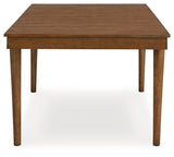 Lyncott Brown Dining Table and 4 Chairs by Ashley at Eve Furniture