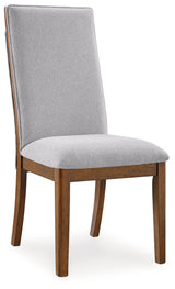 Lyncott Brown Dining Table and 4 Chairs by Ashley at Eve Furniture