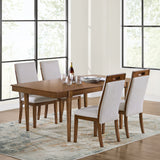 Lyncott Brown Dining Table and 4 Chairs by Ashley at Eve Furniture
