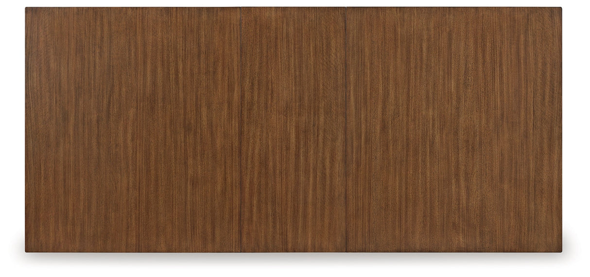 Lyncott Brown Dining Table and 4 Chairs by Ashley at Eve Furniture