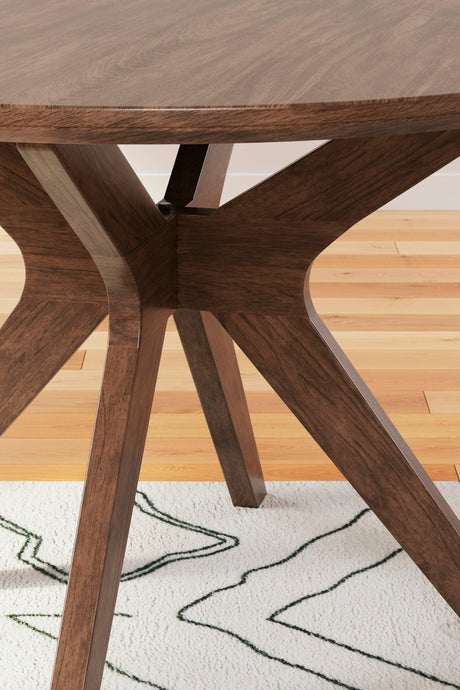 Lyncott Brown Dining Table by Ashley at Eve Furniture