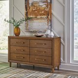Lyncott Brown Dresser by Ashley at Eve Furniture