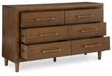 Lyncott Brown Dresser by Ashley at Eve Furniture