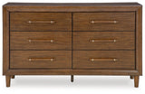 Lyncott Brown Dresser by Ashley at Eve Furniture