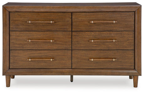 Lyncott Brown Dresser by Ashley at Eve Furniture