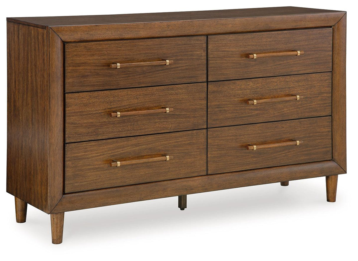 Lyncott Brown Dresser by Ashley at Eve Furniture