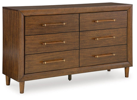 Lyncott Brown Dresser by Ashley at Eve Furniture