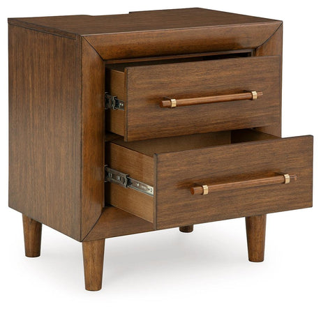 Lyncott Brown Nightstand by Ashley at Eve Furniture