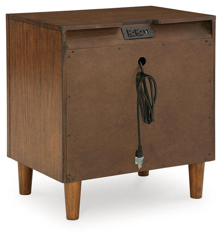 Lyncott Brown Nightstand by Ashley at Eve Furniture