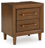 Lyncott Brown Nightstand by Ashley at Eve Furniture