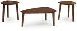 Lyncott Brown Table (Set of 3) by Ashley at Eve Furniture