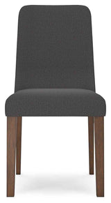 Lyncott Charcoal & Brown 64" Extendable Dining Room Set by Ashley at Eve Furniture