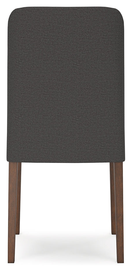 Lyncott Charcoal & Brown 64" Extendable Dining Room Set by Ashley at Eve Furniture