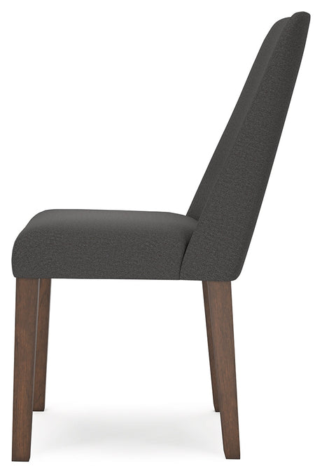 Lyncott Charcoal & Brown 64" Extendable Dining Room Set by Ashley at Eve Furniture