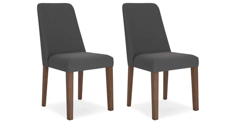 Lyncott Charcoal & Brown 92" Extendable Dining Room Set by Ashley at Eve Furniture