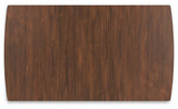 Lyncott Charcoal & Brown 64" Extendable Dining Room Set by Ashley at Eve Furniture