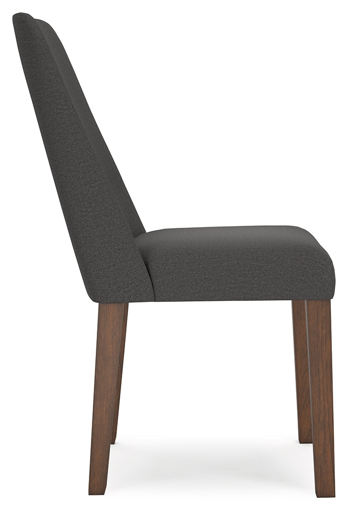 Lyncott Charcoal & Brown 64" Extendable Dining Room Set by Ashley at Eve Furniture