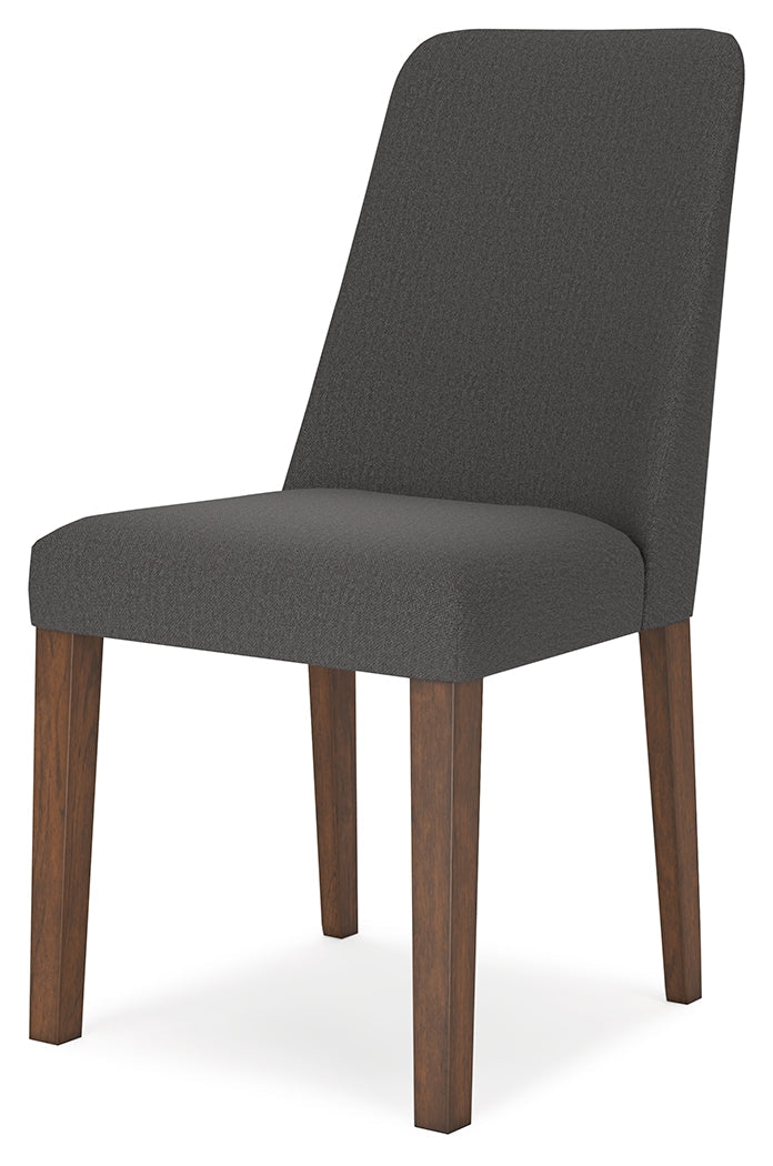 Lyncott Charcoal & Brown 64" Extendable Dining Room Set by Ashley at Eve Furniture