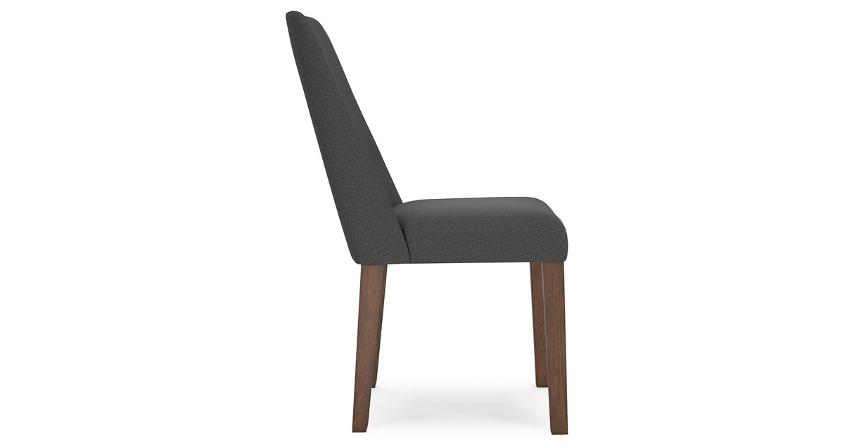 Lyncott Charcoal & Brown 92" Extendable Dining Room Set by Ashley at Eve Furniture