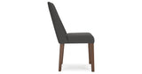 Lyncott Charcoal & Brown 92" Extendable Dining Room Set by Ashley at Eve Furniture