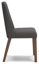 Lyncott Charcoal/Brown Dining Chair, Set of 2 by Ashley at Eve Furniture
