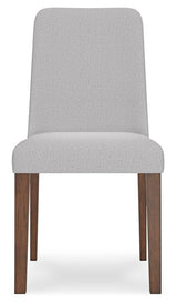 Lyncott Dining Table and 4 Chairs in Gray/Brown by Ashley at Eve Furniture
