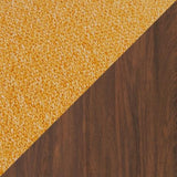 Lyncott Dining Table and 4 Chairs in Mustard/Brown by Ashley at Eve Furniture