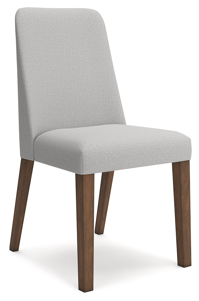 Lyncott Gray/Brown Dining Chair, Set of 2