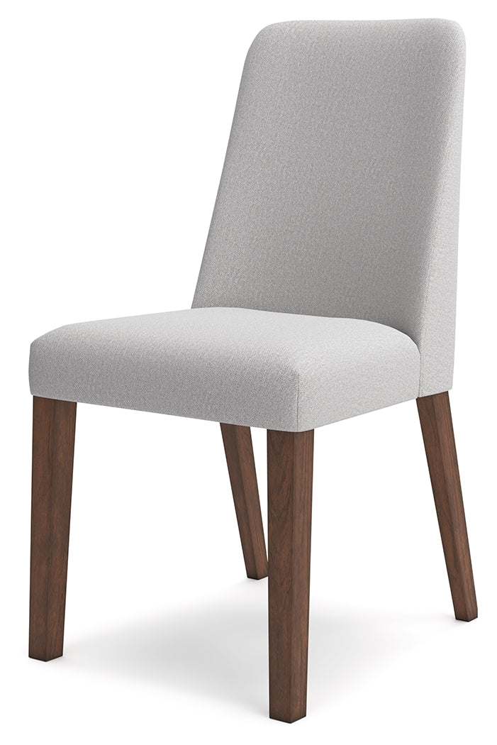 Lyncott Gray/Brown Dining Chair, Set of 2