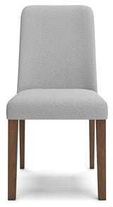 Lyncott Gray/Brown Dining Chair, Set of 2