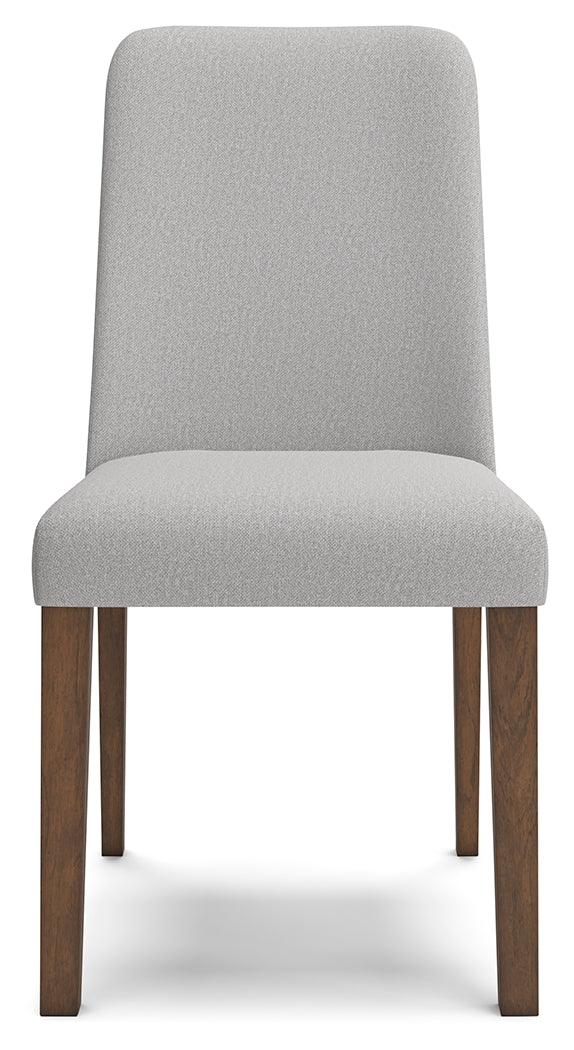 Lyncott Gray/Brown Dining Chair, Set of 2 by Ashley at Eve Furniture