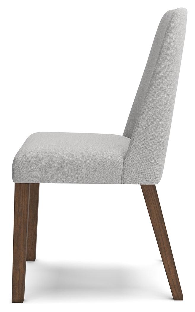 Lyncott Gray/Brown Dining Chair, Set of 2 by Ashley at Eve Furniture