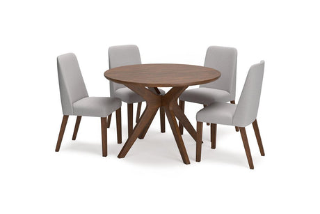 Lyncott Multi Dining Table and 4 Chairs by Ashley at Eve Furniture