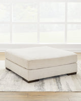 Lyndeboro Natural Oversized Accent Ottoman