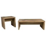 Lynette Mango 2-Piece Rectangular Coffee and End Table Set by Coaster at Eve Furniture