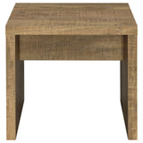 Lynette Mango Square Engineered Wood End Table by Coaster at Eve Furniture