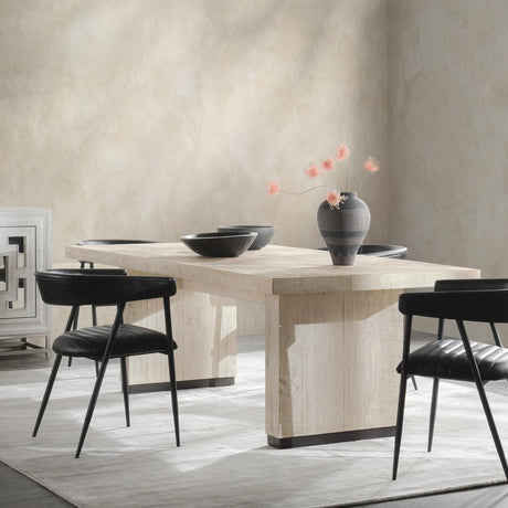 Lynx Antique White Dining Table by Classic Home at Eve Furniture
