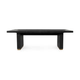 Lynx Carbon Black Dining Table by Classic Home at Eve Furniture