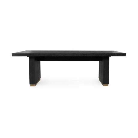 Lynx Carbon Black Dining Table by Classic Home at Eve Furniture