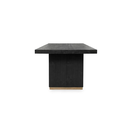 Lynx Carbon Black Dining Table by Classic Home at Eve Furniture