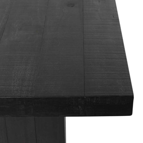 Lynx Carbon Black Dining Table by Classic Home at Eve Furniture