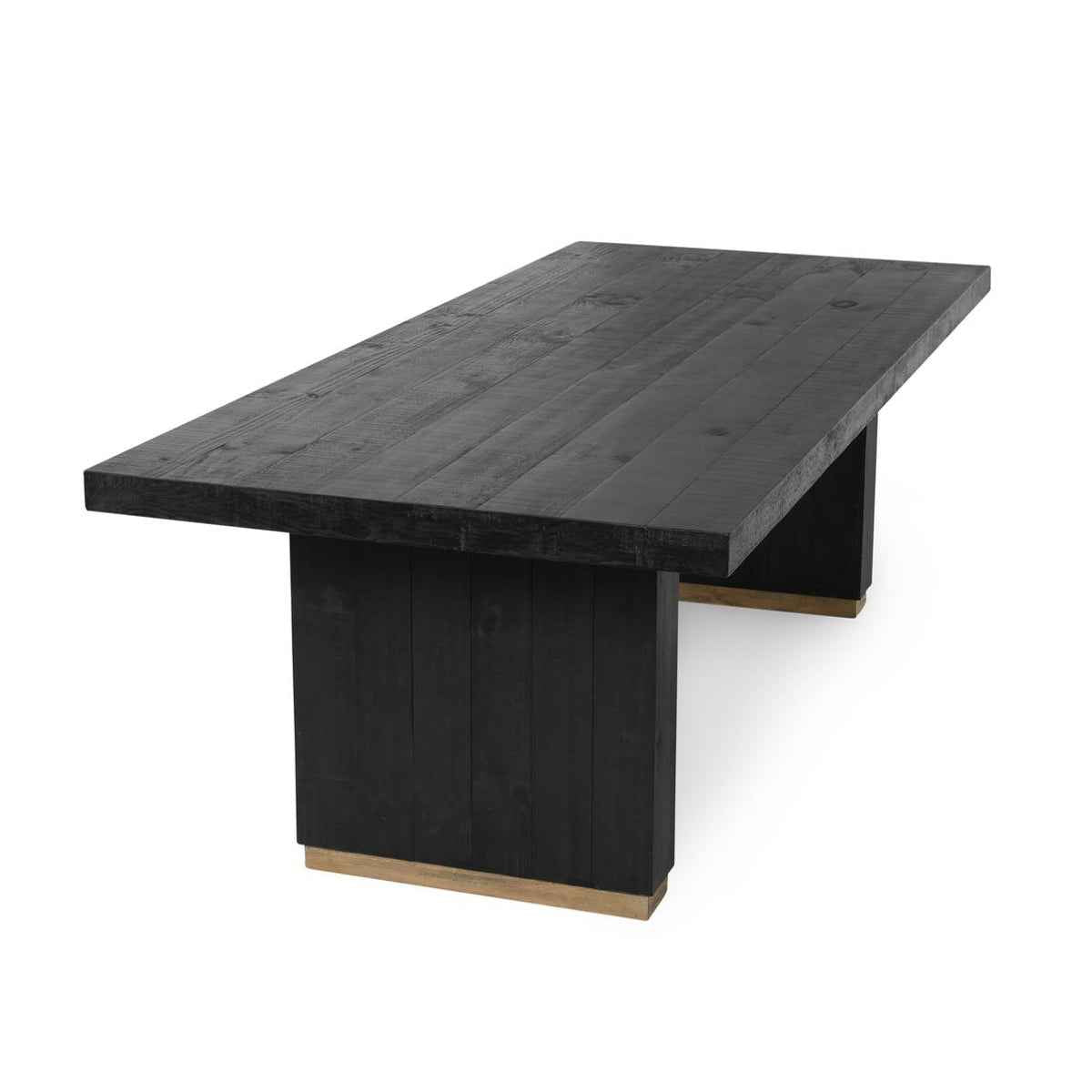 Lynx Carbon Black Dining Table by Classic Home at Eve Furniture