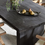 Lynx Carbon Black Dining Table by Classic Home at Eve Furniture