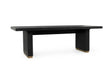 Lynx Carbon Black Dining Table by Classic Home at Eve Furniture