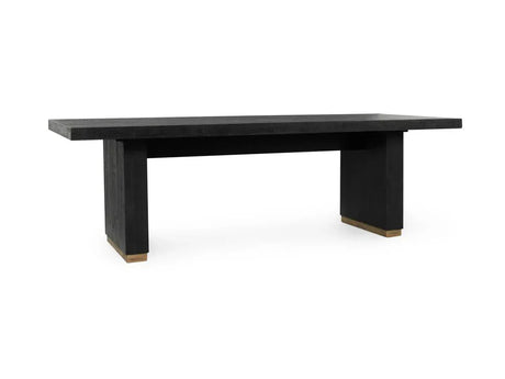 Lynx Carbon Black Dining Table by Classic Home at Eve Furniture