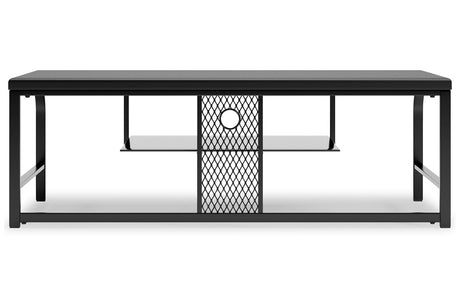 Lynxtyn Black 48" TV Stand by Ashley at Eve Furniture