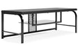 Lynxtyn Black 48" TV Stand by Ashley at Eve Furniture