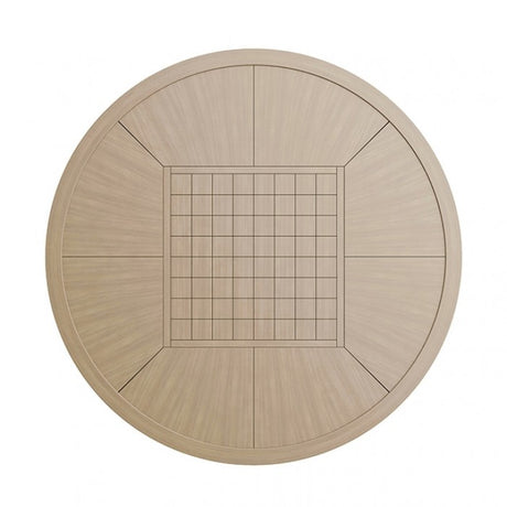 Lyon Black/Natural/Brown Game Table by Furniture of America at Eve Furniture